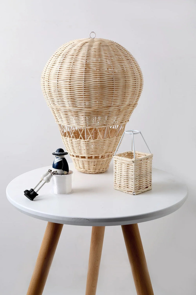 Rattan Sky Dreams Hot Air Balloon Ornament